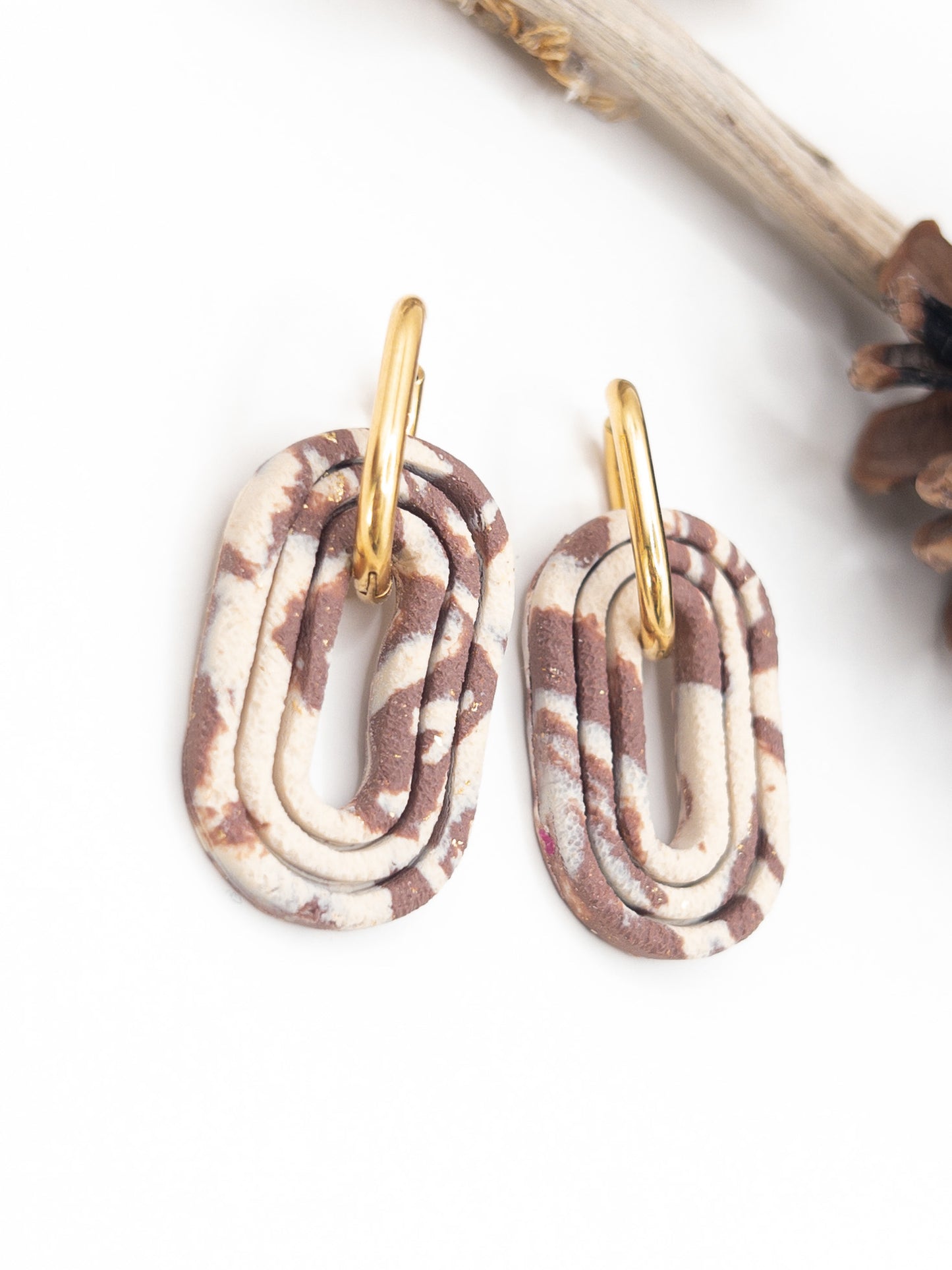 Creool hangers Mix bruin beige