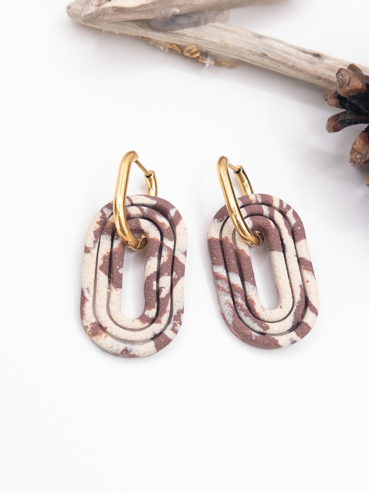 Creool hangers Mix bruin beige