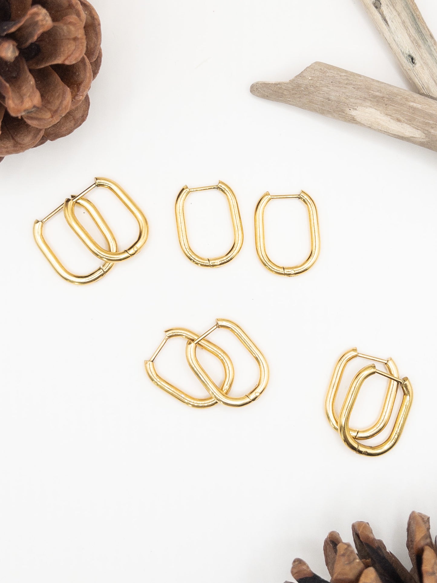 Basic Oval Creolen 2 cm