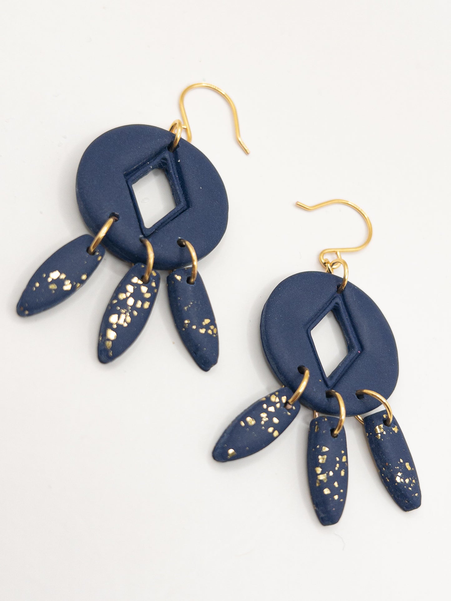 Oorbellen Midnight Blue / Gold