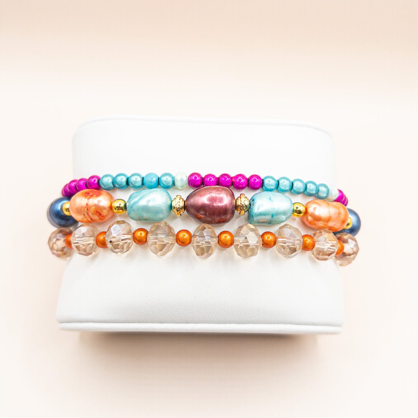 Armband trio multi colors