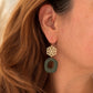 Oorbellen Classic Boho Green