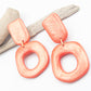 Organic hangers in oranje / rood