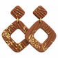 Oorbellen Lilly bruin goud
