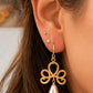 Oorbellen Boho wit