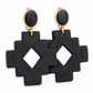 Oorbellen Black Corners
