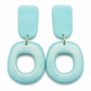 Organic hangers in mintgroen aqua