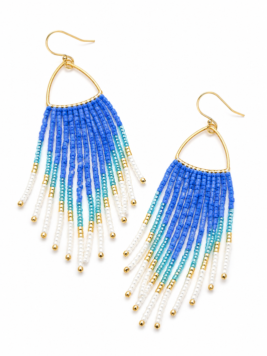 Oorbellen Sky blue