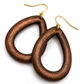 Oorbellen Druppel Brown