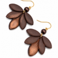 Oorbellen Lotus Brown