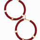 Oorringen rood goud