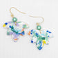 Oorbellen Aphrodite  multicolor