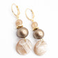 Oorbellen Noa naturel kleuren