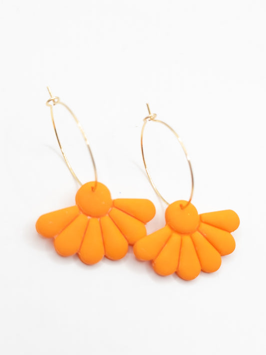 Bloemoorbellen oranje goud