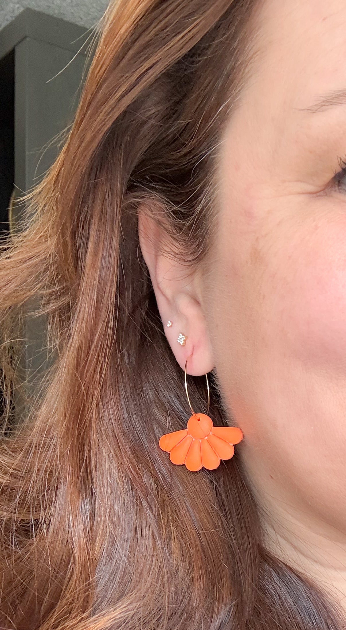 Bloemoorbellen oranje goud