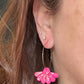 Bloemoorbellen roze goud