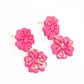 Roze bloemoorbellen met goud